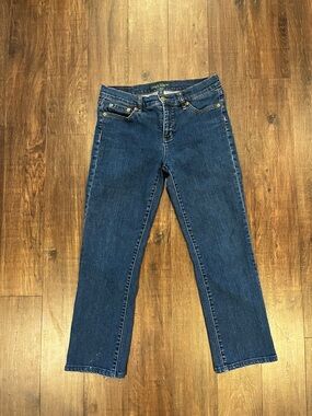 Lauren Jeans Co. Ralph Lauren Classic Straight Blue Denim Women’s Jeans Size 4